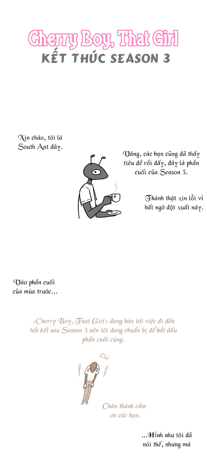 Cherry Boy, That Girl Chapter 63.5 - 1