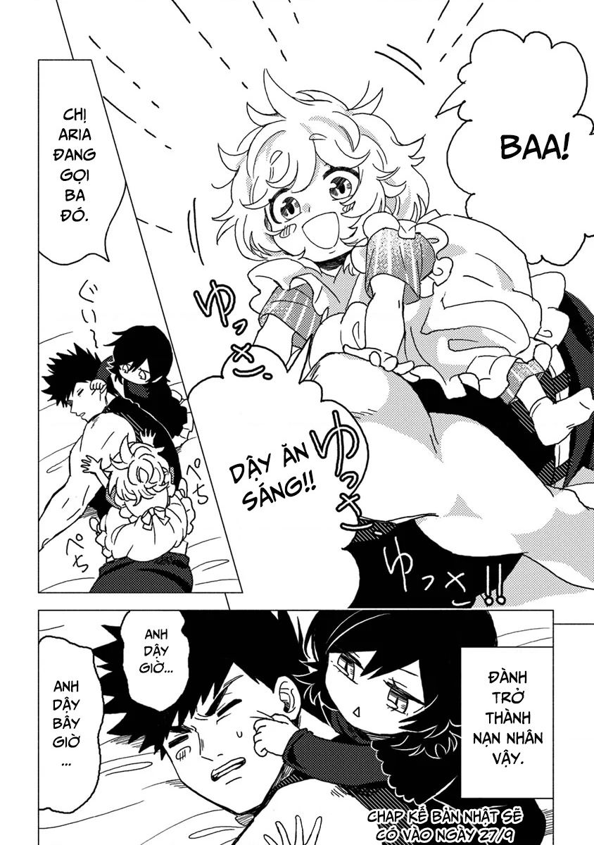 Akuninzura Shita B-Kyuu Boukensha - Shujinkou To Sono Osananajimi-Tachi No Papa Ni Naru Chapter  11.1 - 11