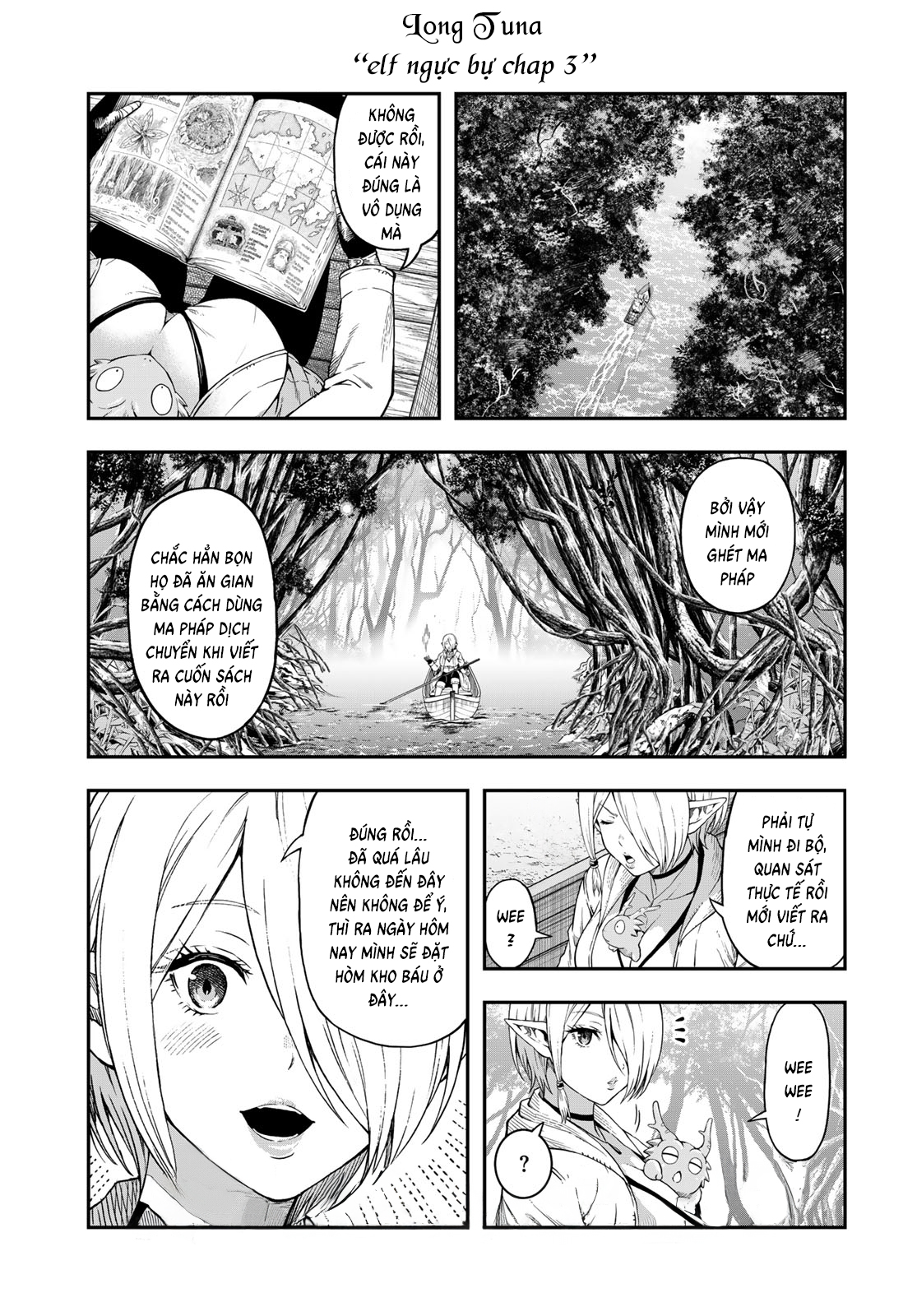 Elf Ngực Bự Và Kho Báu Hầm Ngục Chapter  3 - 2