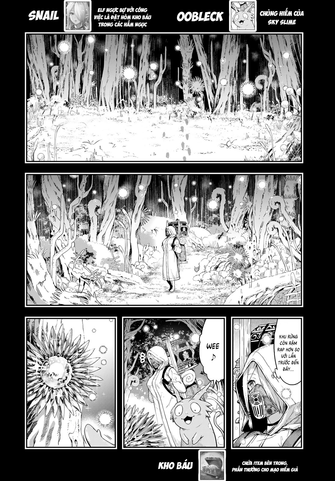 Elf Ngực Bự Và Kho Báu Hầm Ngục Chapter  3 - 4