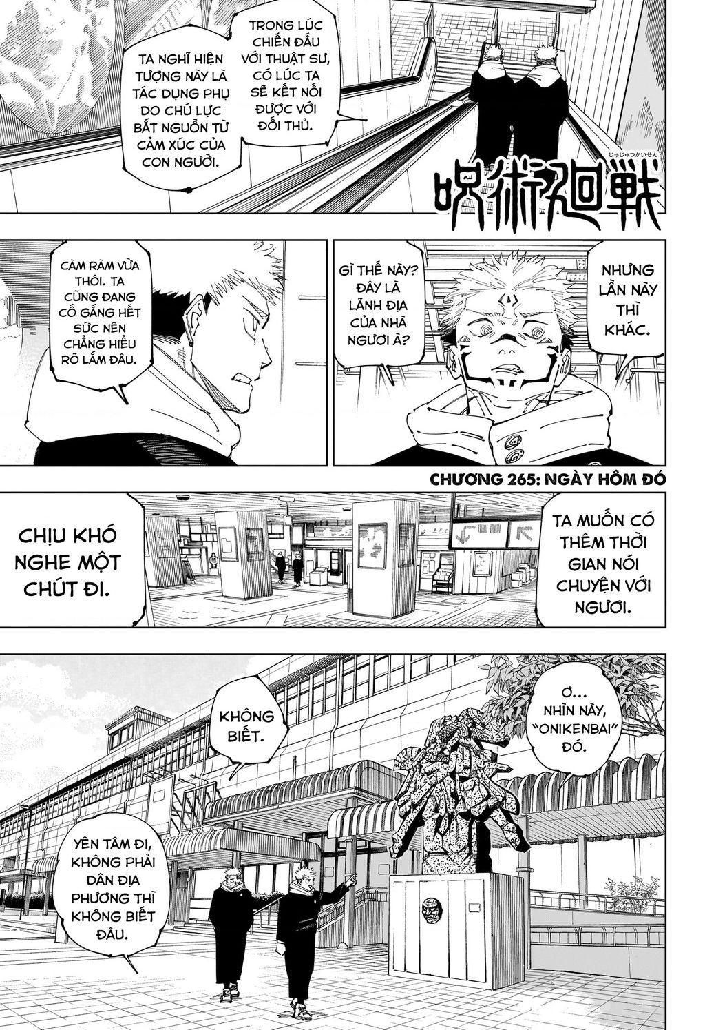 Jujutsu Kaisen - Chú Thuật Hồi Chiến Chapter  265 - 3