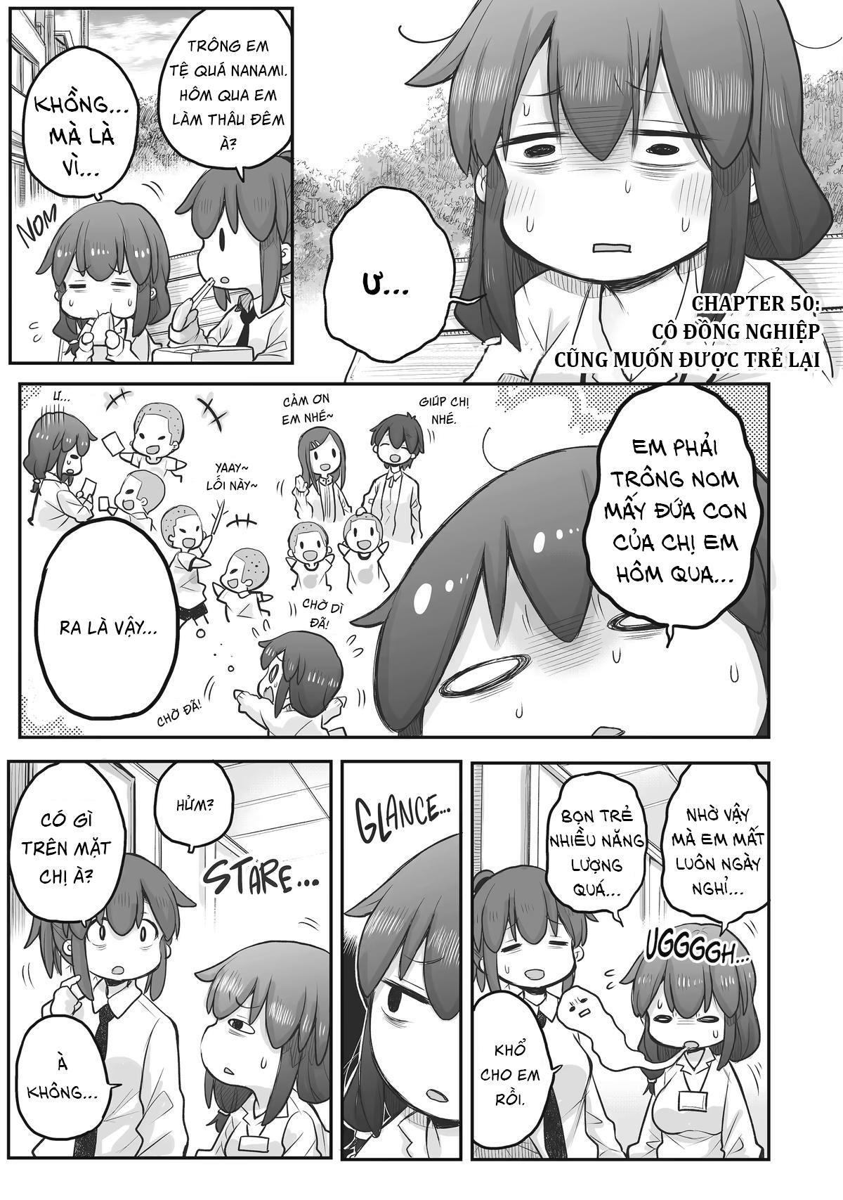 Miss Shachiku and the Little Baby Ghost Chapter  50 - 3