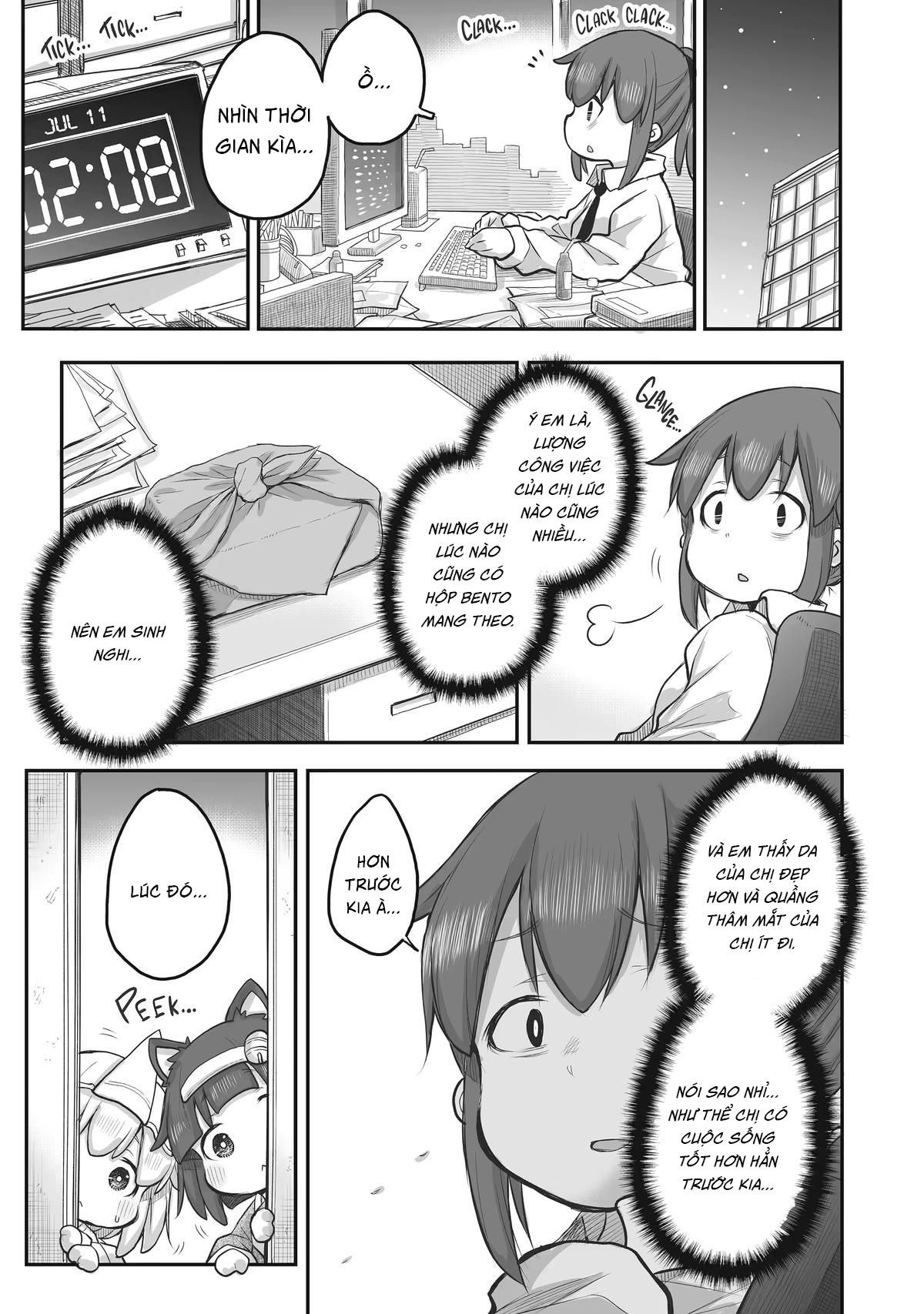 Miss Shachiku and the Little Baby Ghost Chapter  50 - 5