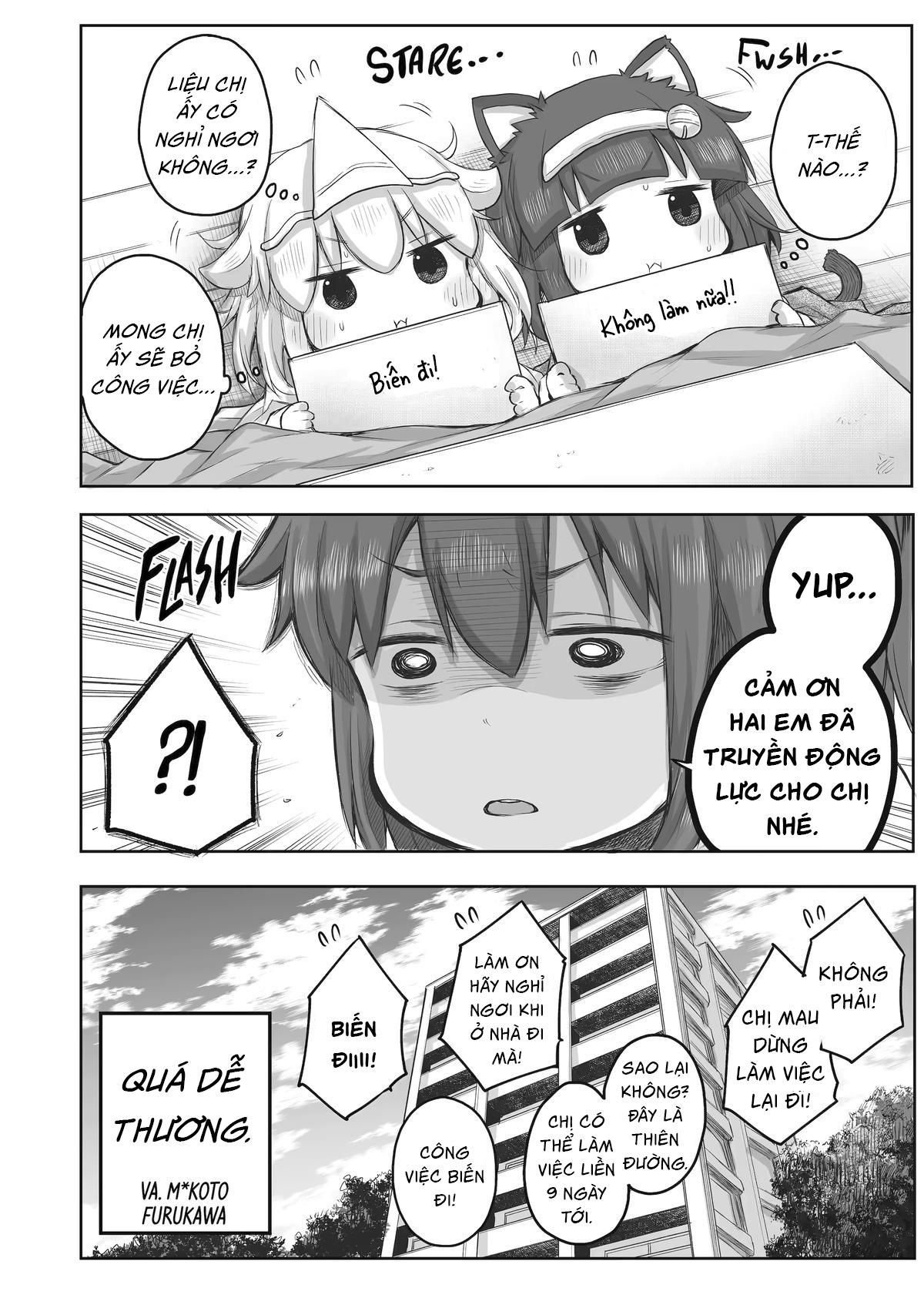 Miss Shachiku and the Little Baby Ghost Chapter  53 - 6