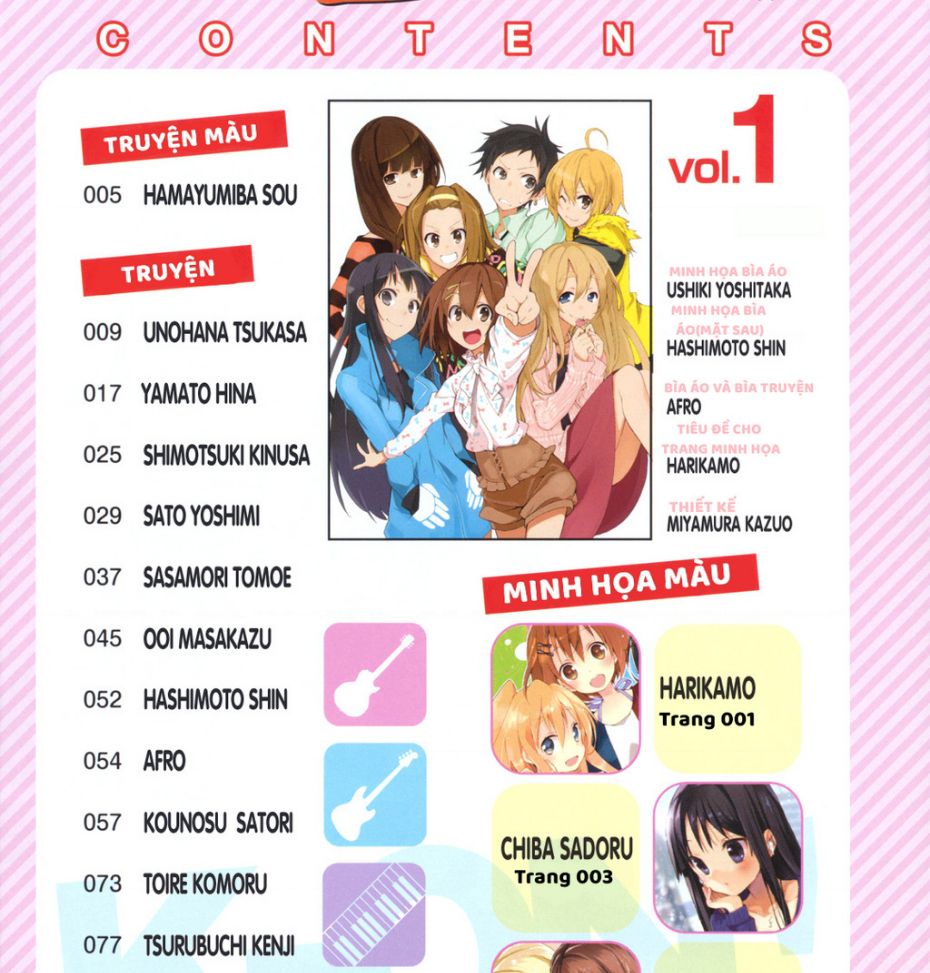 K-On! Story Anthology Comic Chapter 1 - 4