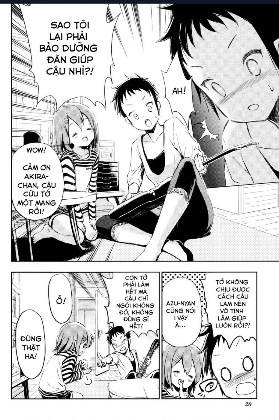 K-On! Story Anthology Comic Chapter 3 - 4