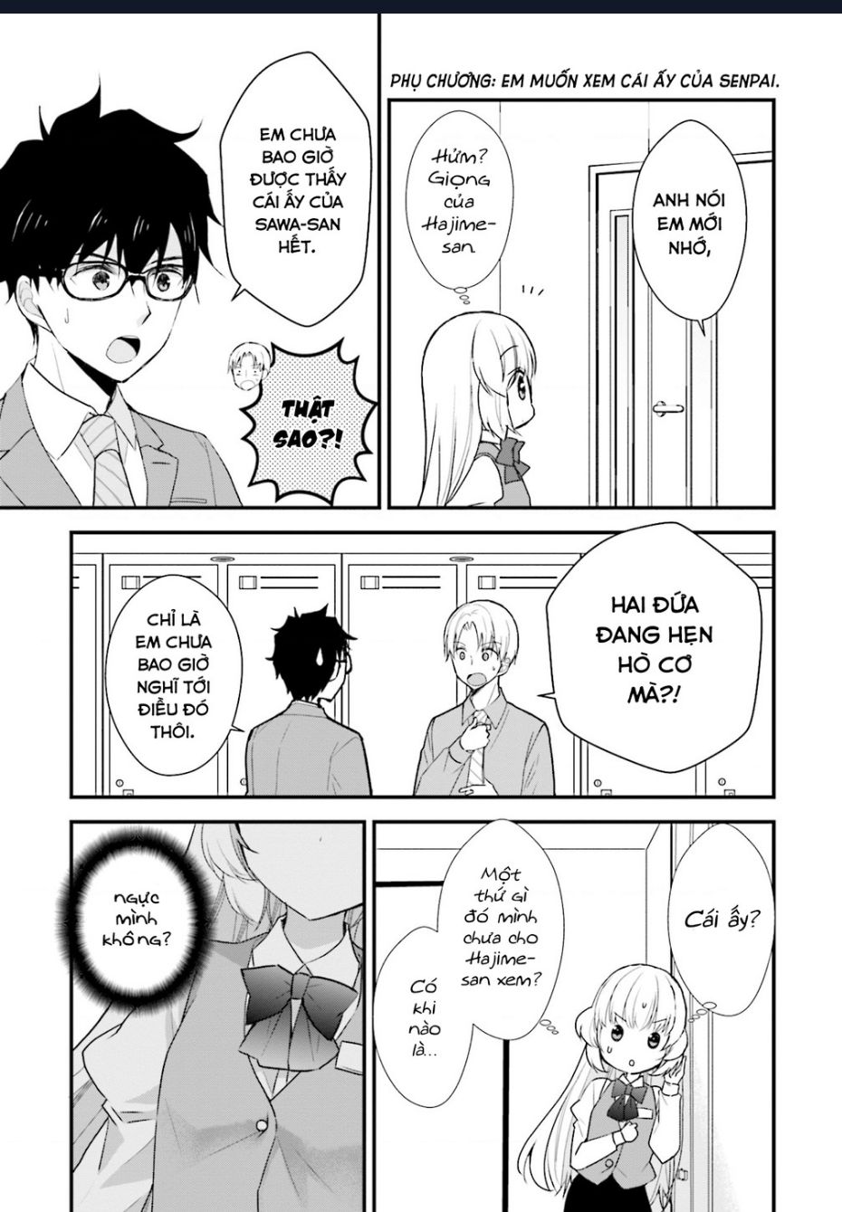 Sống Chung Với Senpai Kiêm Bạn Gái Nhỏ Nhắn Của Tôi Chapter  11 - 6