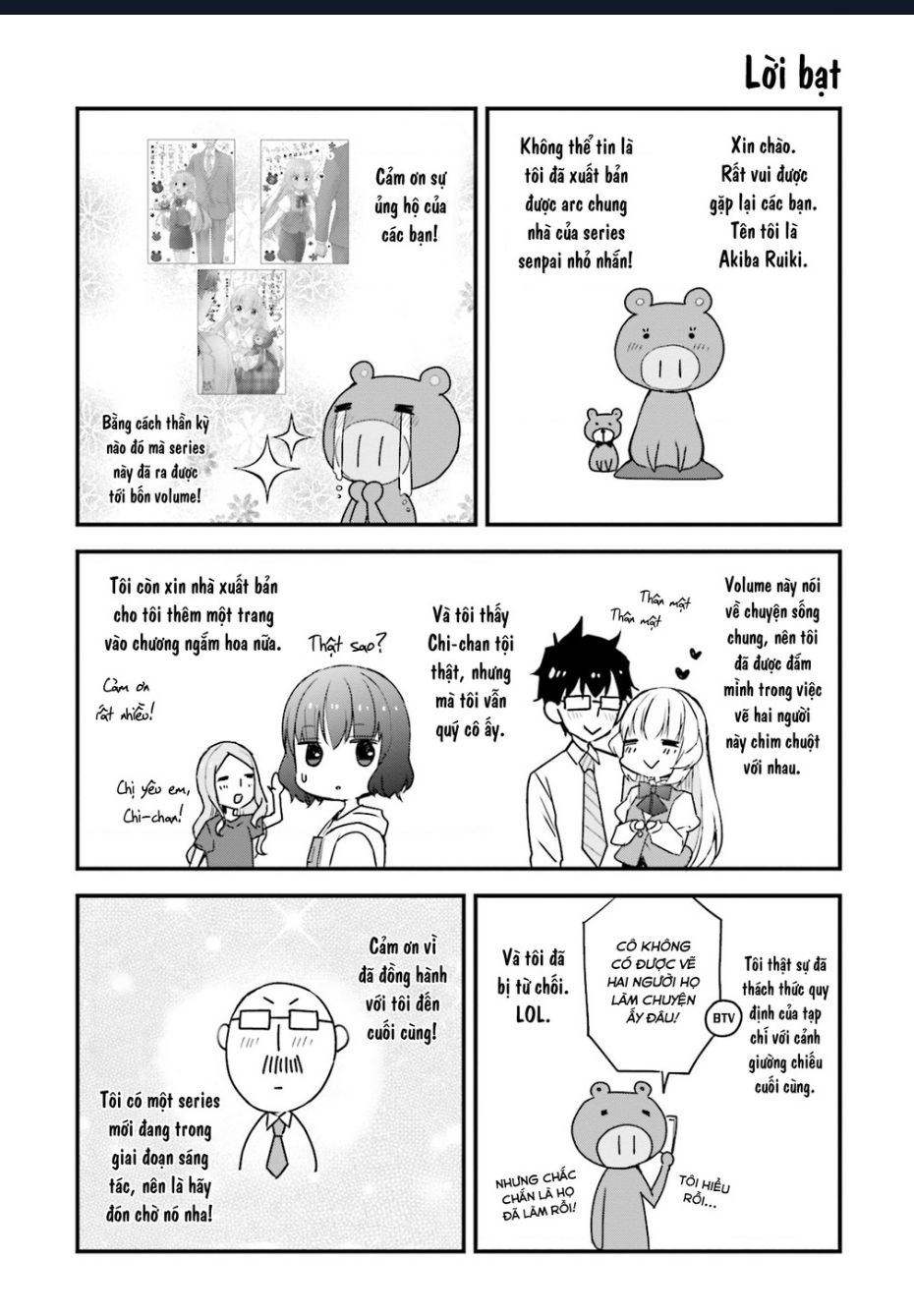 Sống Chung Với Senpai Kiêm Bạn Gái Nhỏ Nhắn Của Tôi Chapter  11 - 10