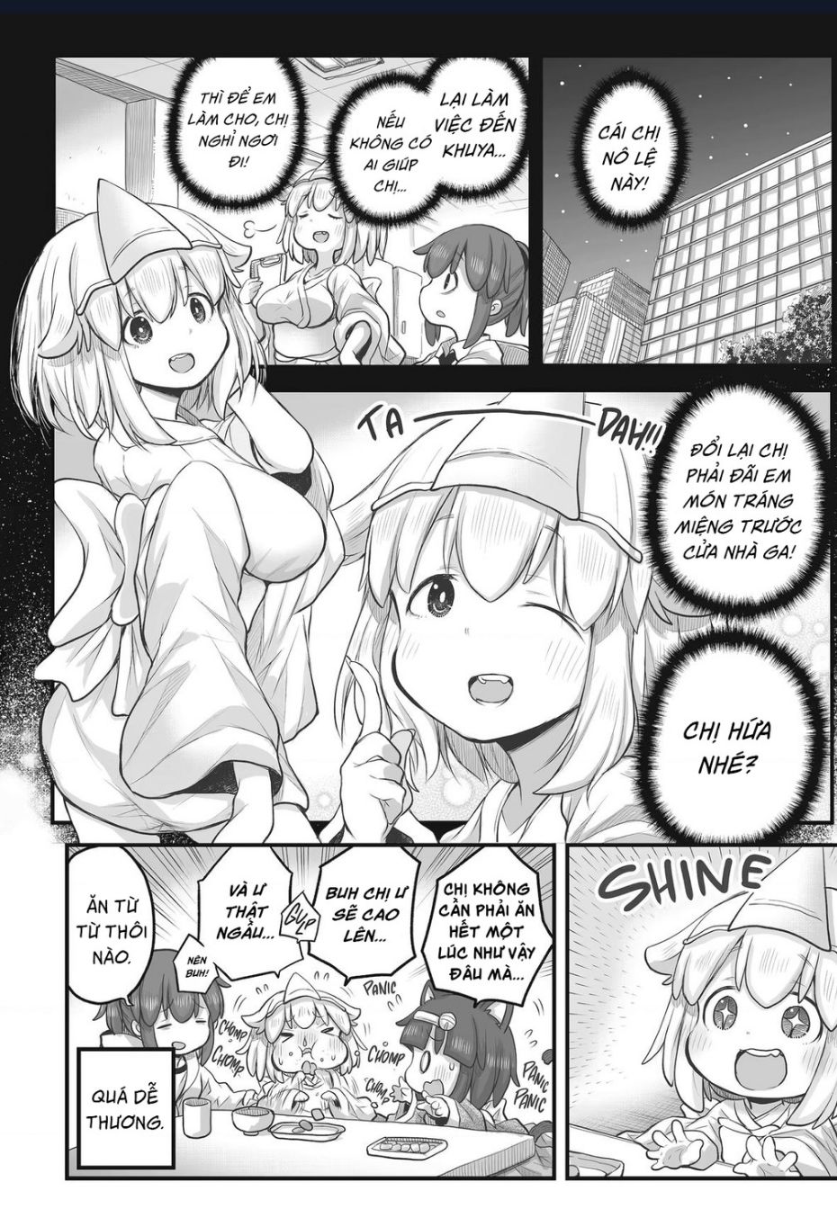 Miss Shachiku and the Little Baby Ghost Chapter  67 - 3