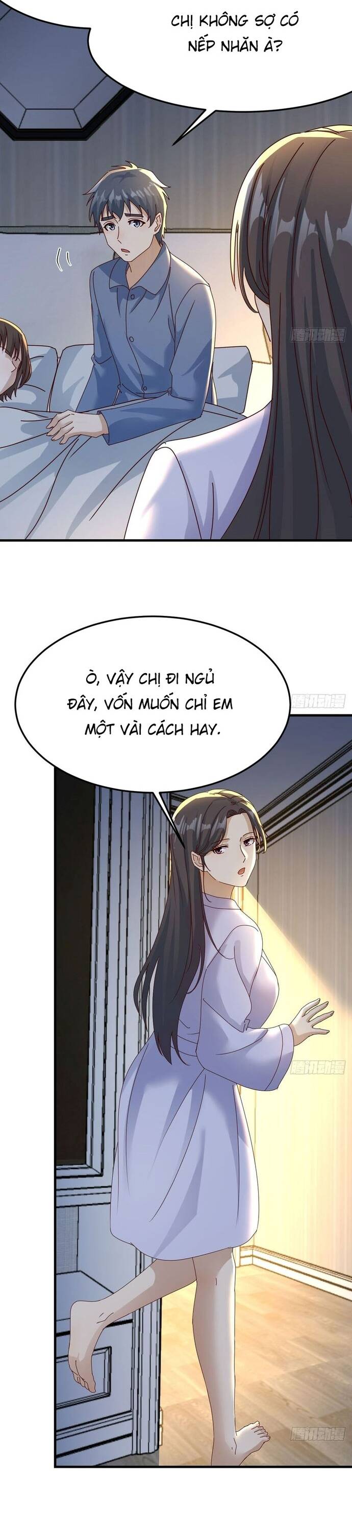 Trong Nhà Có 2 Bạn Gái Song Sinh Chapter 335 - 12
