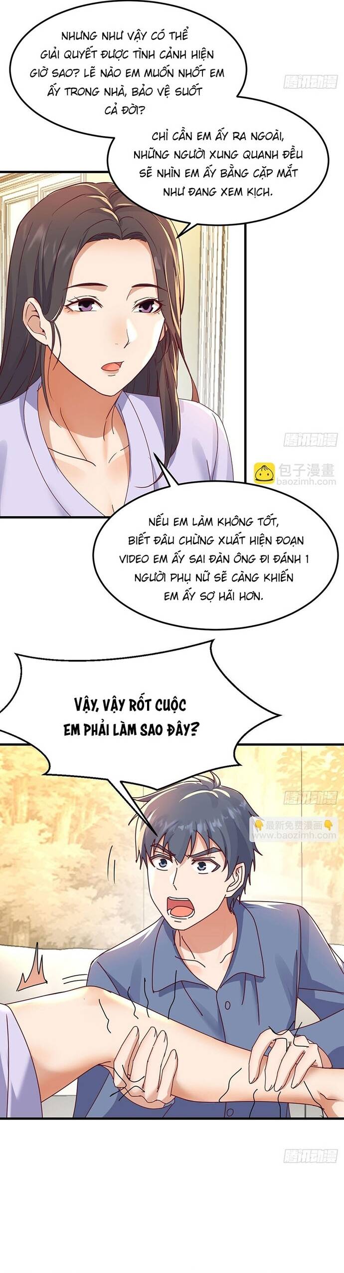 Trong Nhà Có 2 Bạn Gái Song Sinh Chapter 336 - 10