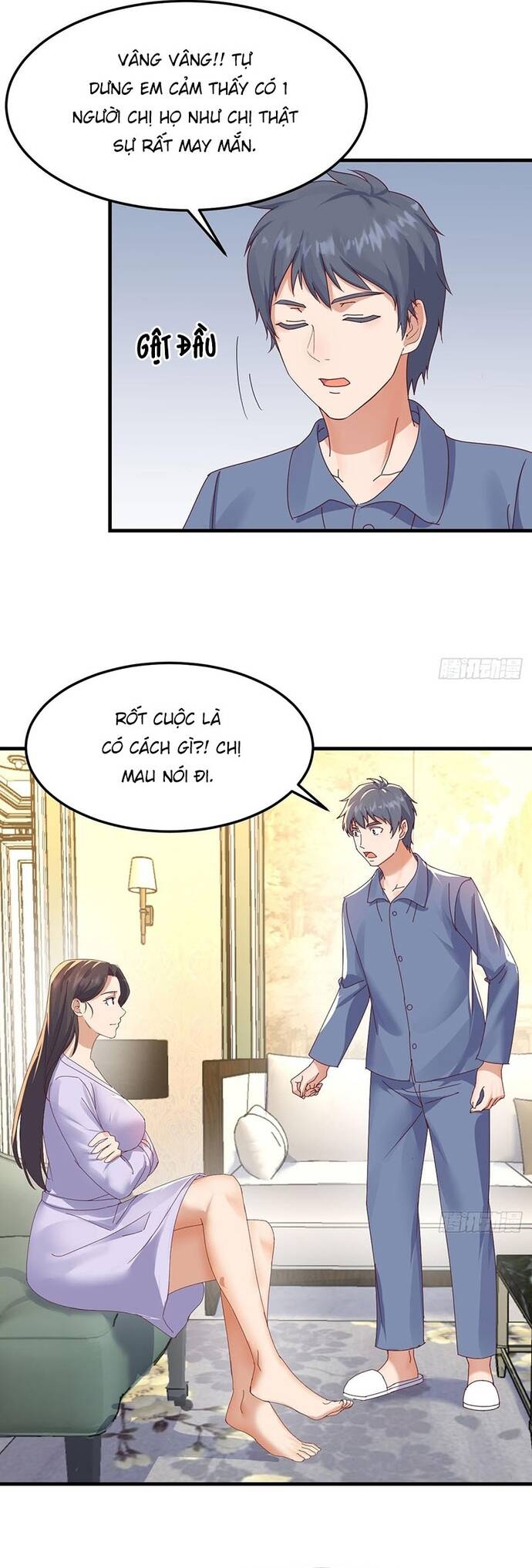Trong Nhà Có 2 Bạn Gái Song Sinh Chapter 336 - 12