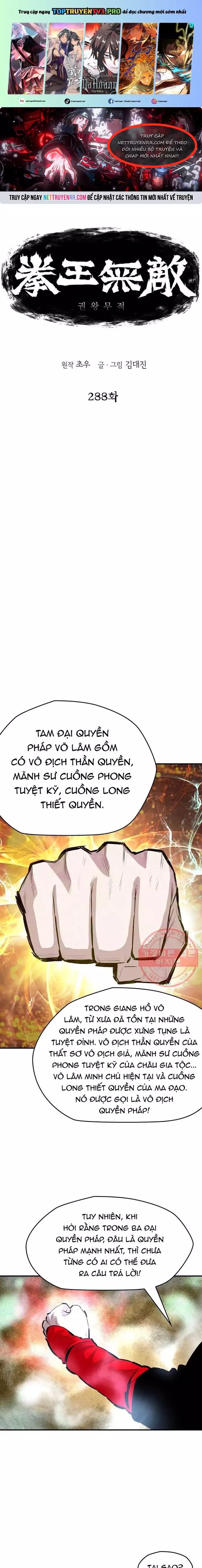 Bất Bại Quyền Ma Chapter 288 - 1