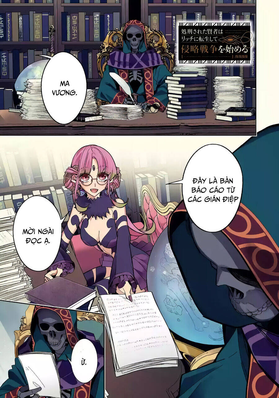 Shokei Sareta Kenja Wa Lich Ni Tensei Shite Shinryaku Sensou Wo Hajimaru Chapter 41 - 2