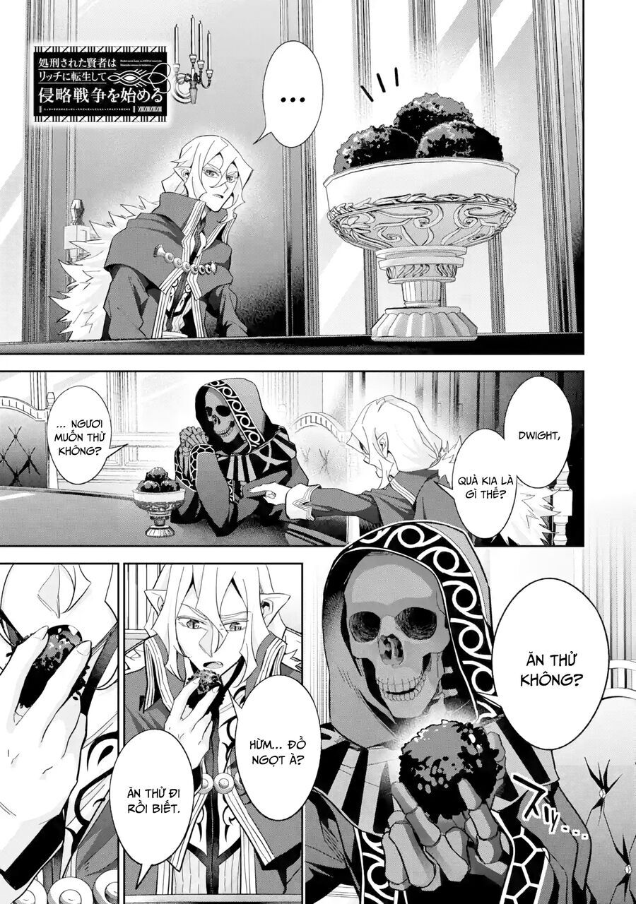 Shokei Sareta Kenja Wa Lich Ni Tensei Shite Shinryaku Sensou Wo Hajimaru Chapter 43 - 3