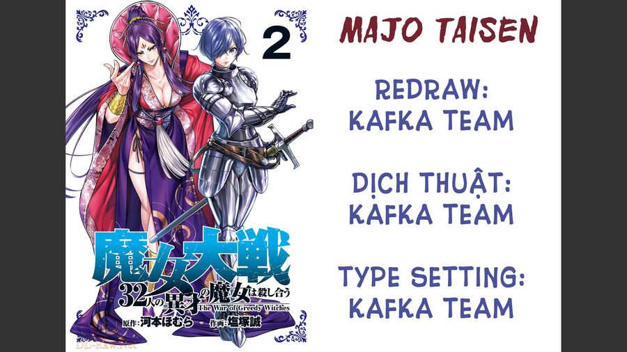 Majo Taisen - The War Of Greedy Witches Chapter 8 - 1
