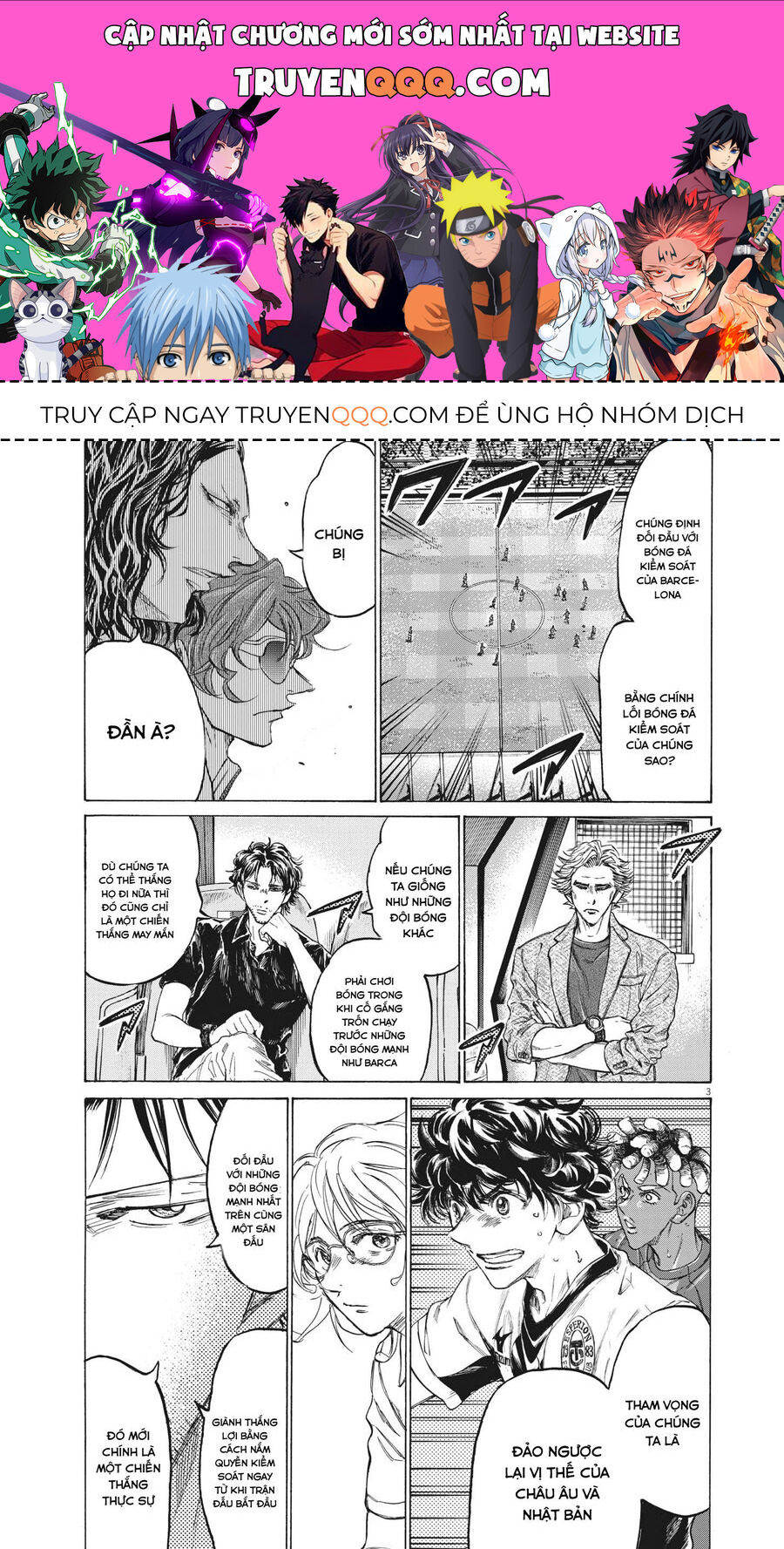 Thiên Tài Bóng Đá Ashito Chapter 350 - 1