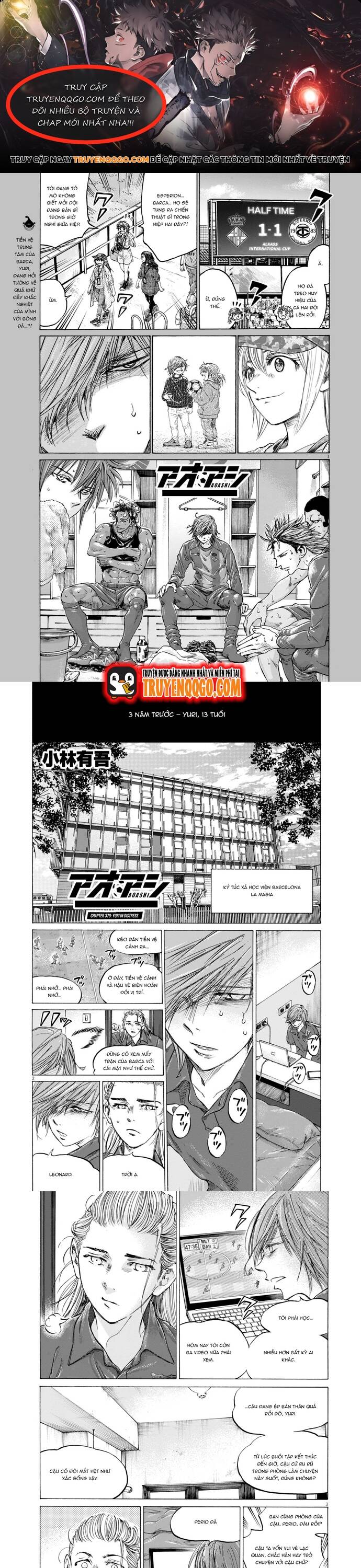 Thiên Tài Bóng Đá Ashito Chapter 370 - 1
