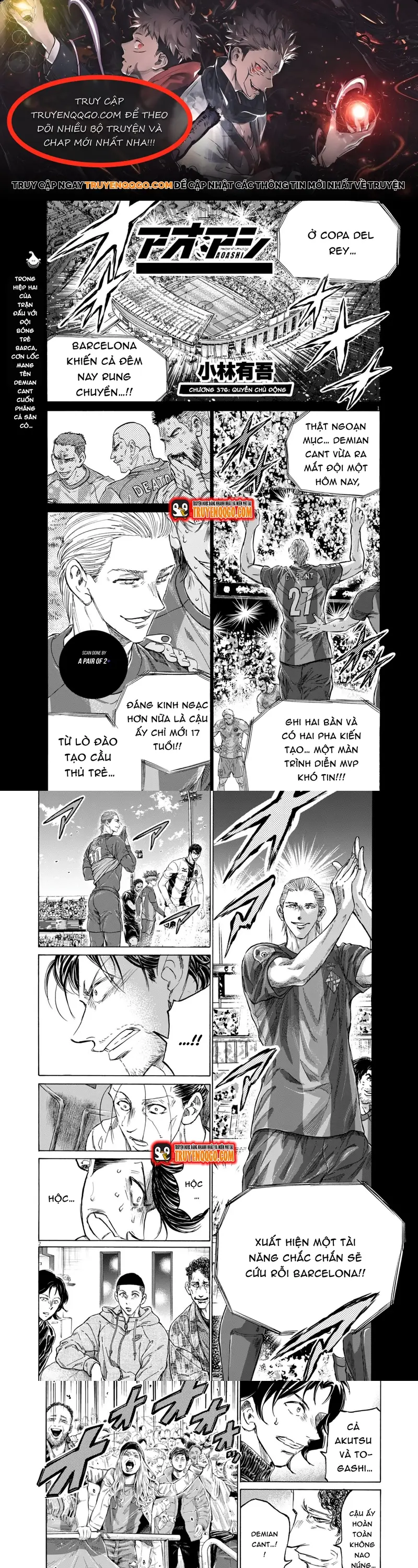 Thiên Tài Bóng Đá Ashito Chapter 376 - 1