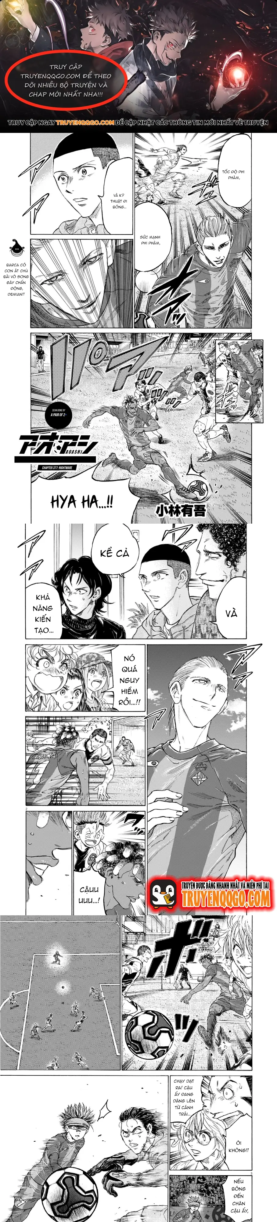 Thiên Tài Bóng Đá Ashito Chapter 377 - 1