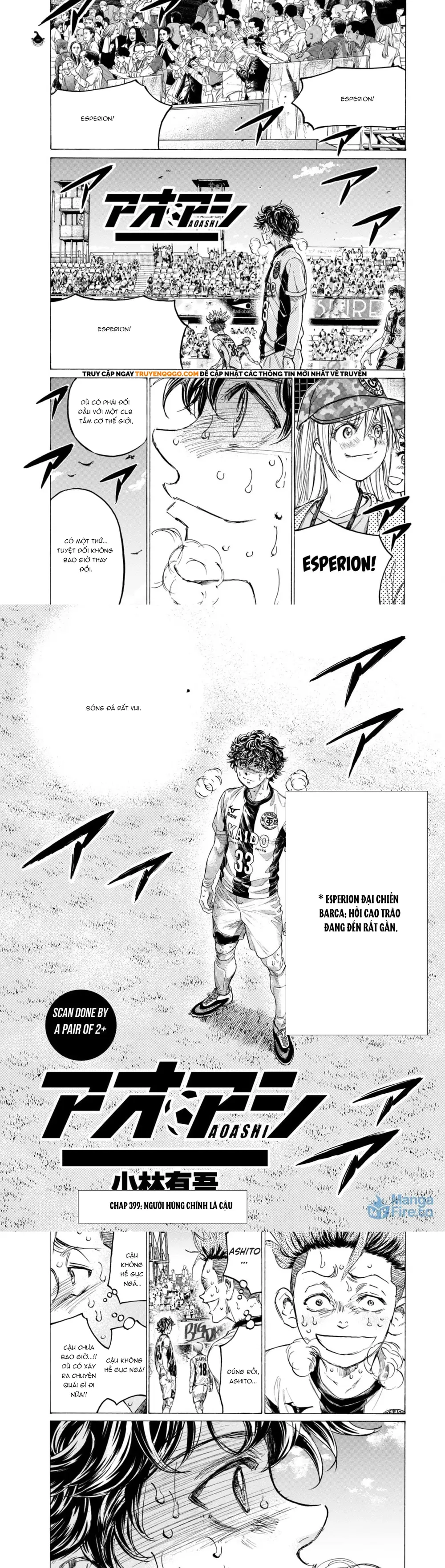Thiên Tài Bóng Đá Ashito Chapter 399 - 2