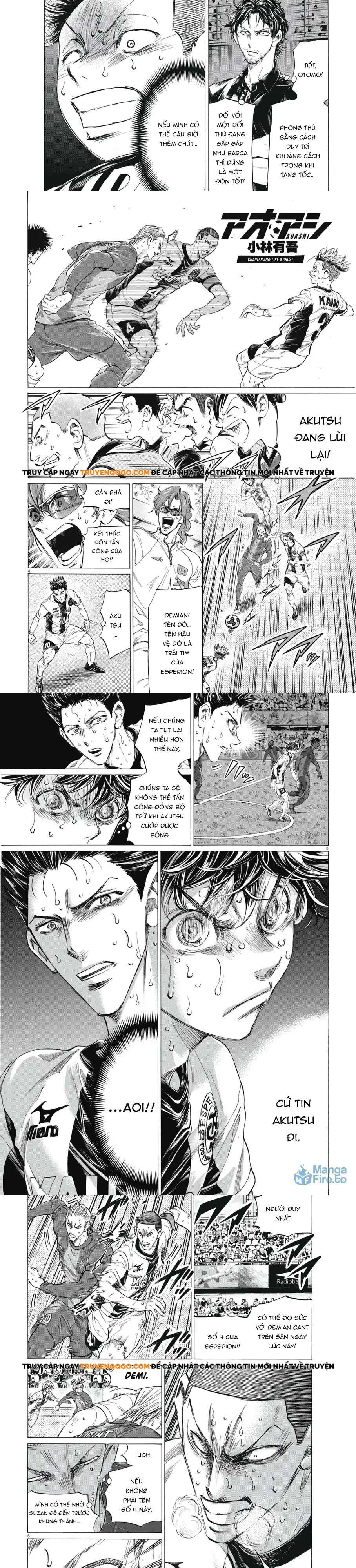Thiên Tài Bóng Đá Ashito Chapter 404 - 3