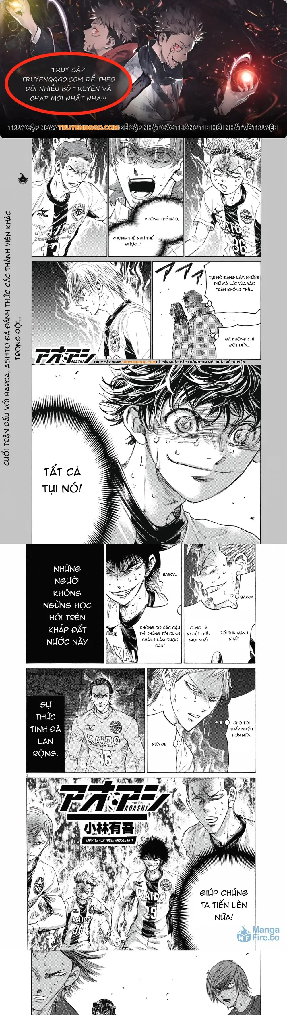 Thiên Tài Bóng Đá Ashito Chapter 403 - 1