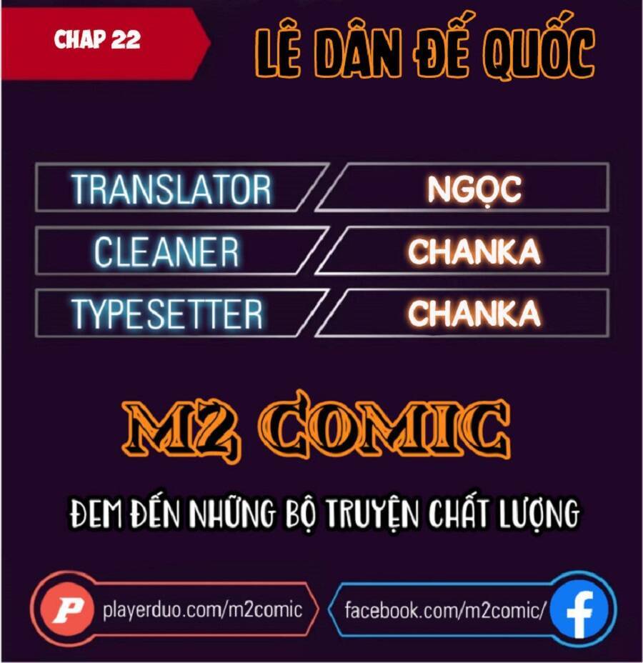 Đế Quốc Lê Man Chapter 22 - 1