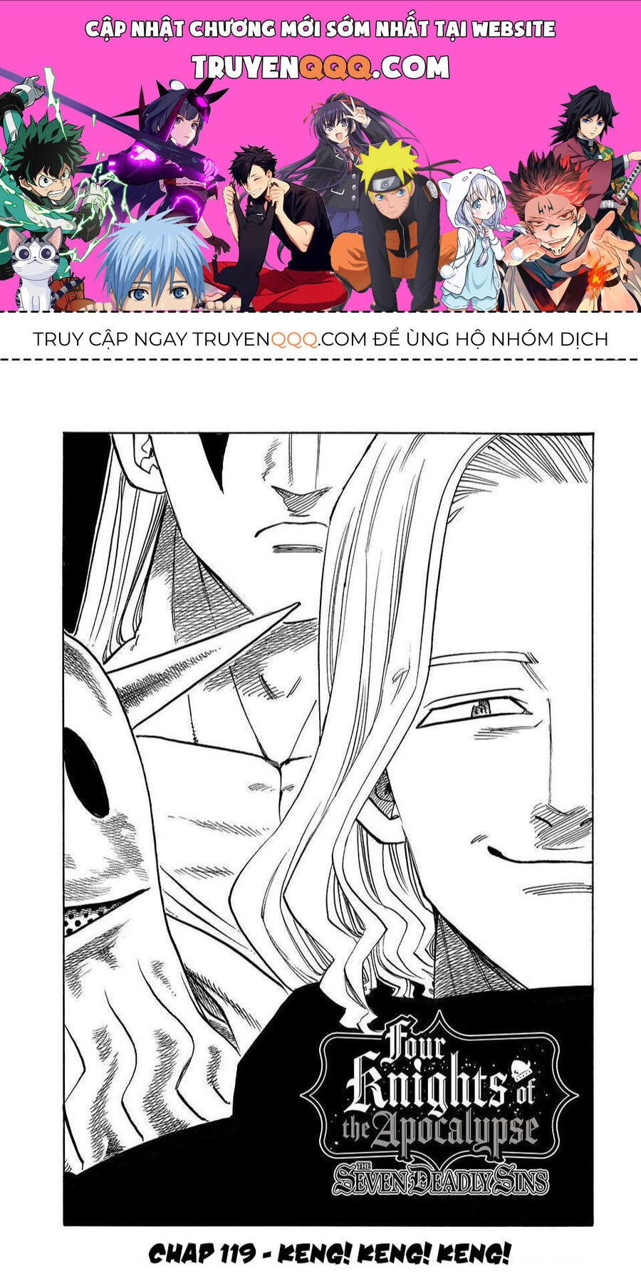 Tứ Kỵ Sĩ Khải Huyền Chapter 119 - 1