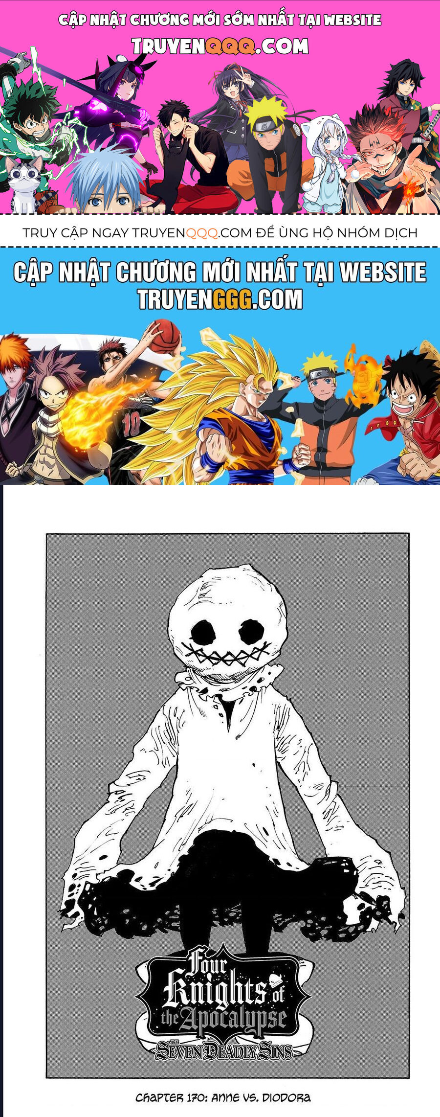 Tứ Kỵ Sĩ Khải Huyền Chapter 170 - 1