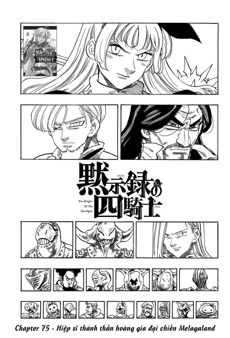 Tứ Kỵ Sĩ Khải Huyền Chapter 75 - 1