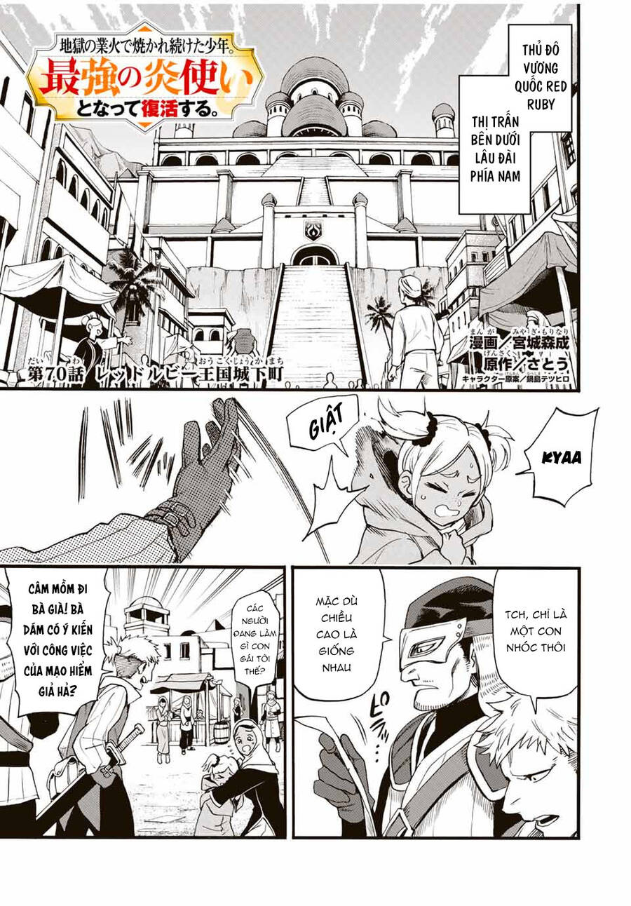 Bị Thiêu Rụi Bởi Ngọn Lửa Địa Ngục, Hồi Sinh Với Tư Cách Hoả Thuật Sư Mạnh Nhất Chapter 70 - 2