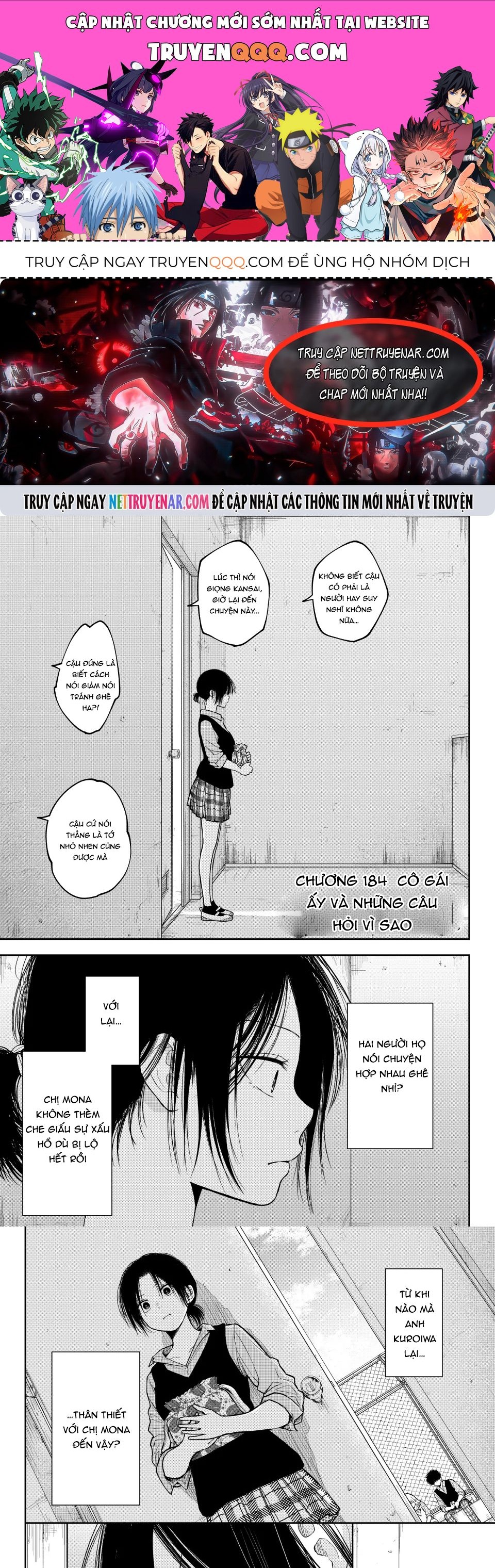 Kuroiwa Medaka Ni Watashi No Kawaii Ga Tsuujinai Chapter 184 - 1