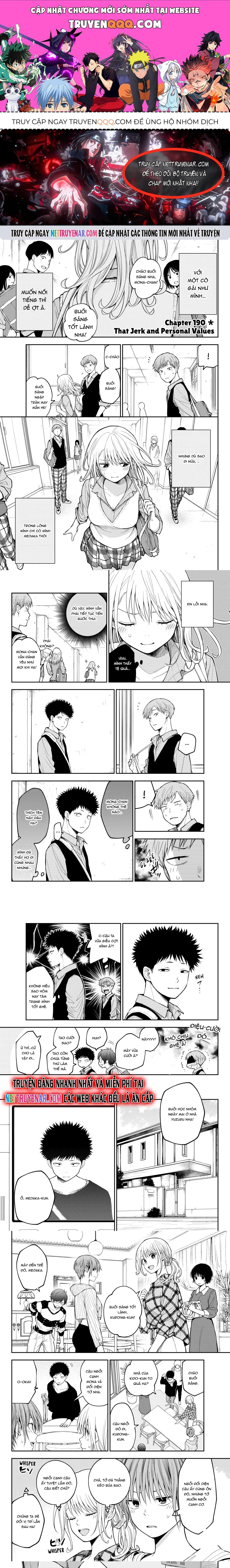 Kuroiwa Medaka Ni Watashi No Kawaii Ga Tsuujinai Chapter 190 - 1