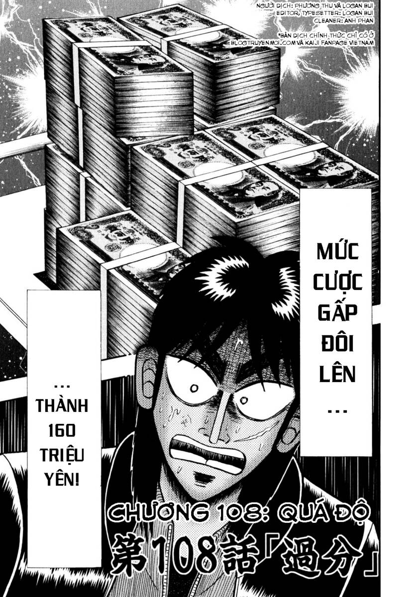 Tobaku Datenroku Kaiji Chapter 108 - 1