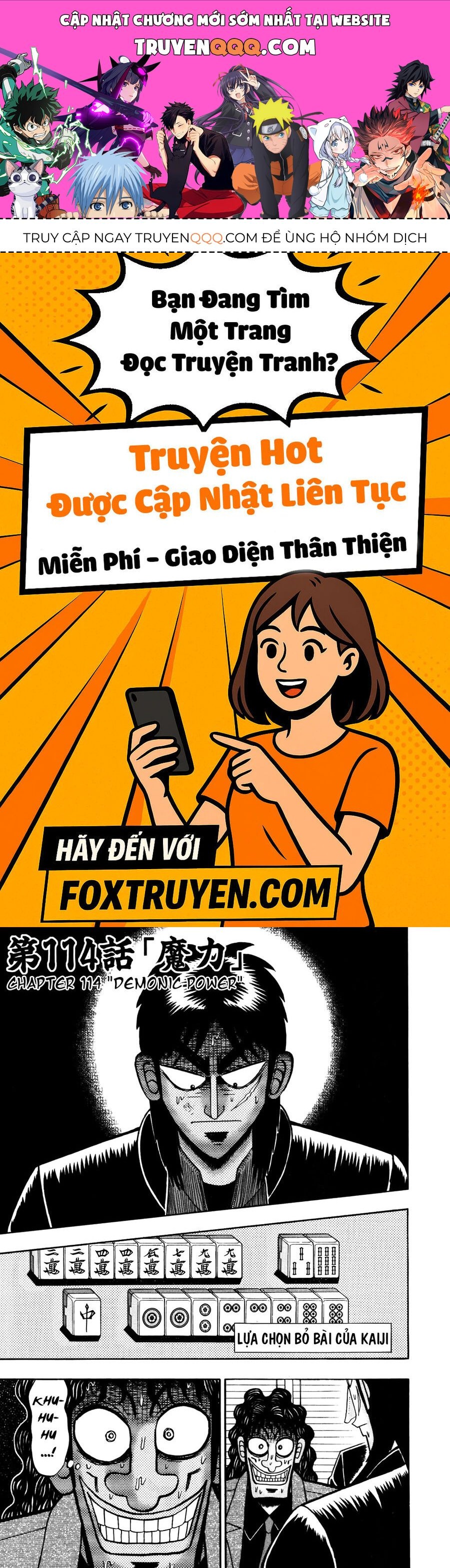 Tobaku Datenroku Kaiji Chapter 114 - 1