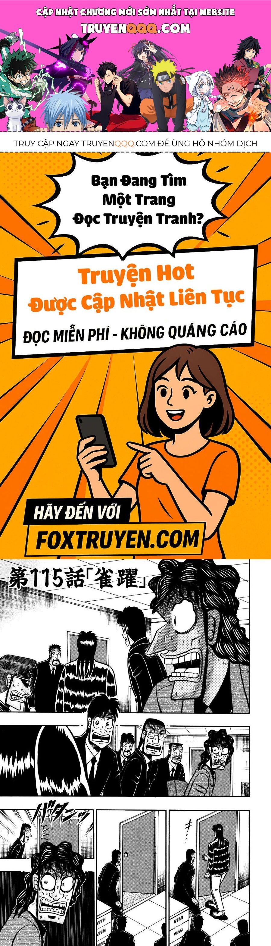 Tobaku Datenroku Kaiji Chapter 115 - 1