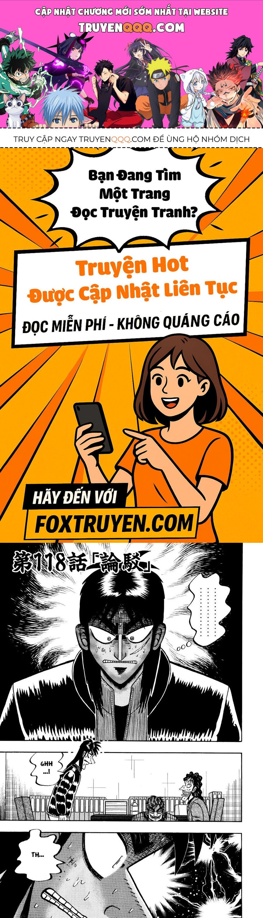 Tobaku Datenroku Kaiji Chapter 118 - 1