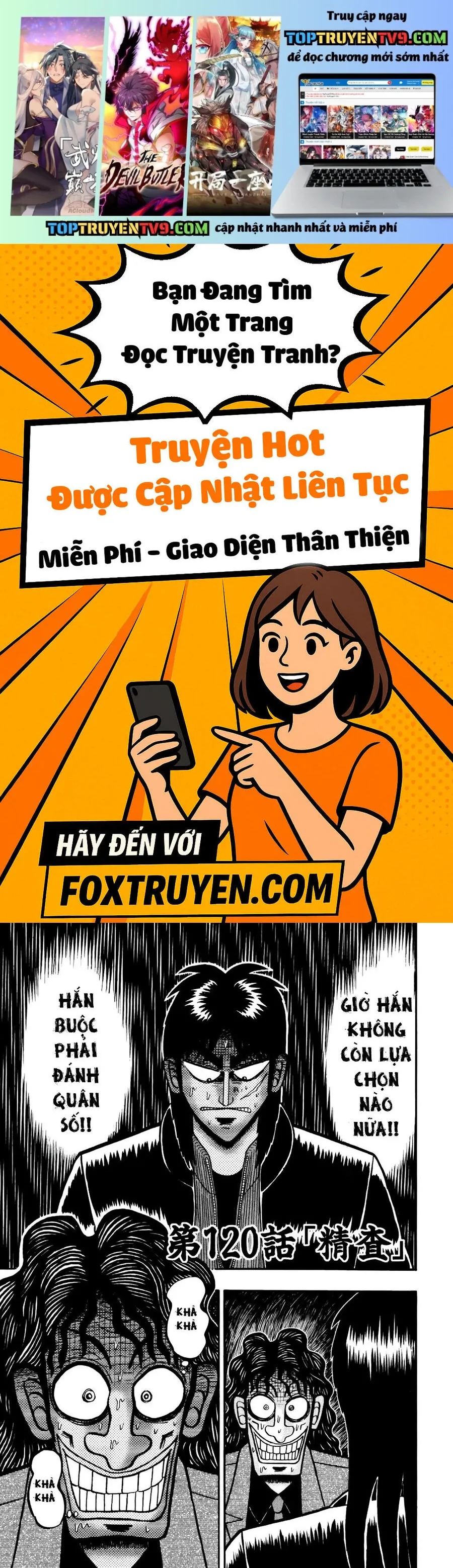 Tobaku Datenroku Kaiji Chapter 120 - 2