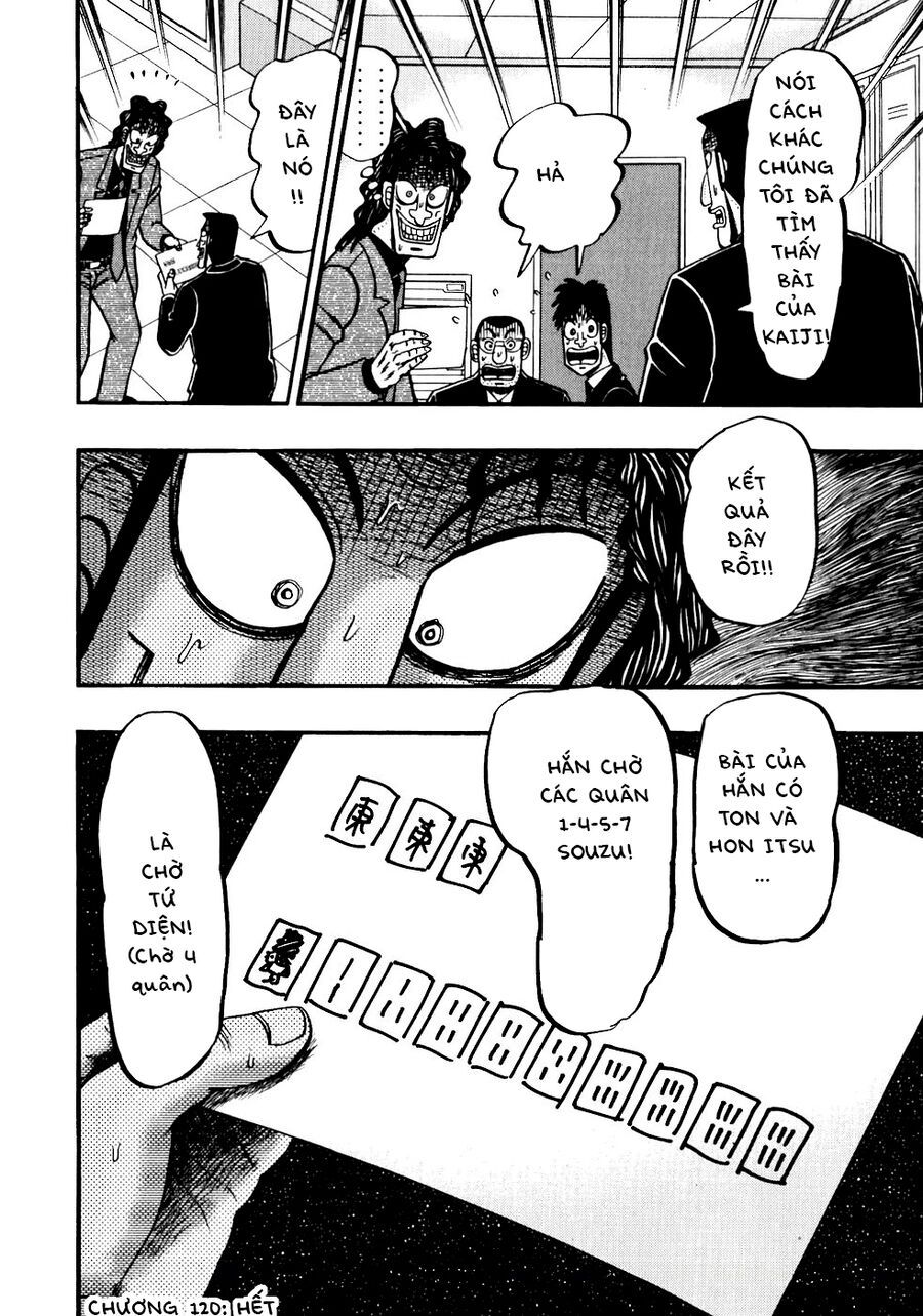 Tobaku Datenroku Kaiji Chapter 120 - 21