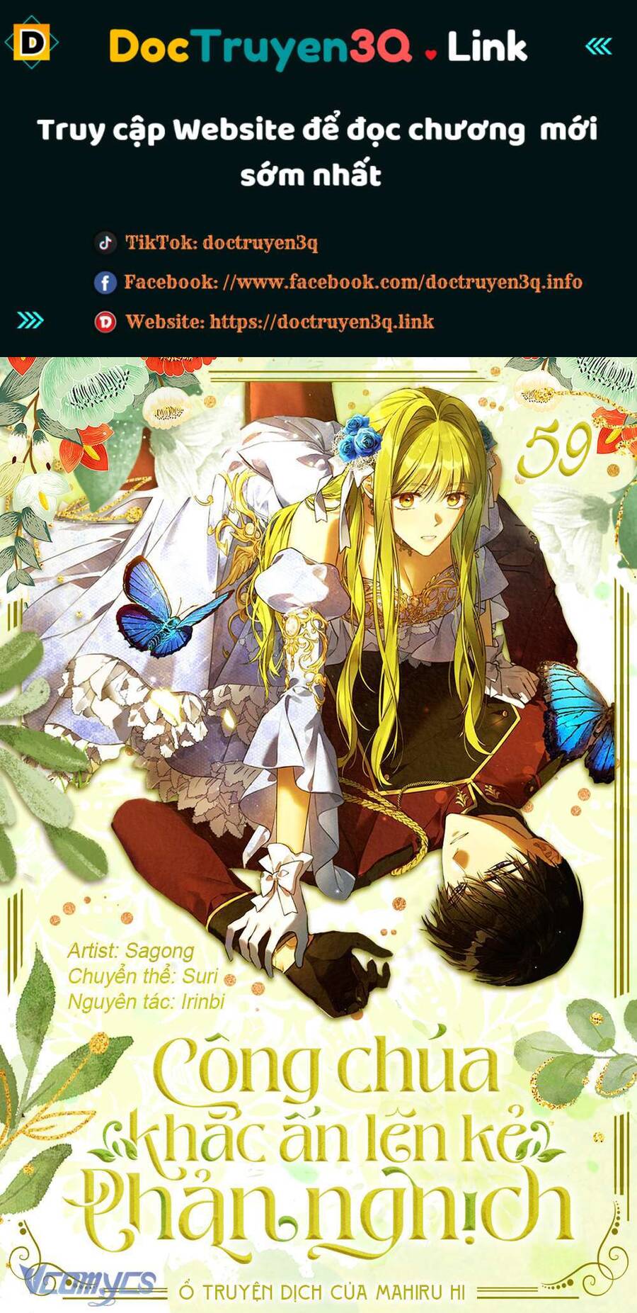 Công Chúa Khắc Dấu Lên Kẻ Phản Nghịch Chapter 59 - 2