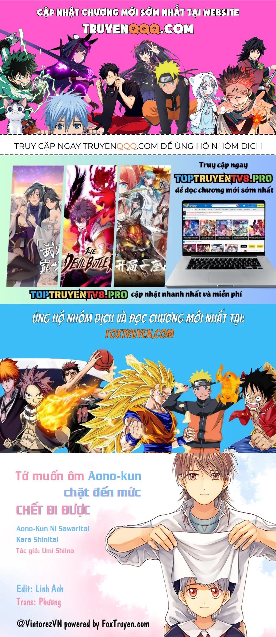 Aono-Kun Ni Sawaritai Kara Shinitai Chapter 36 - 1