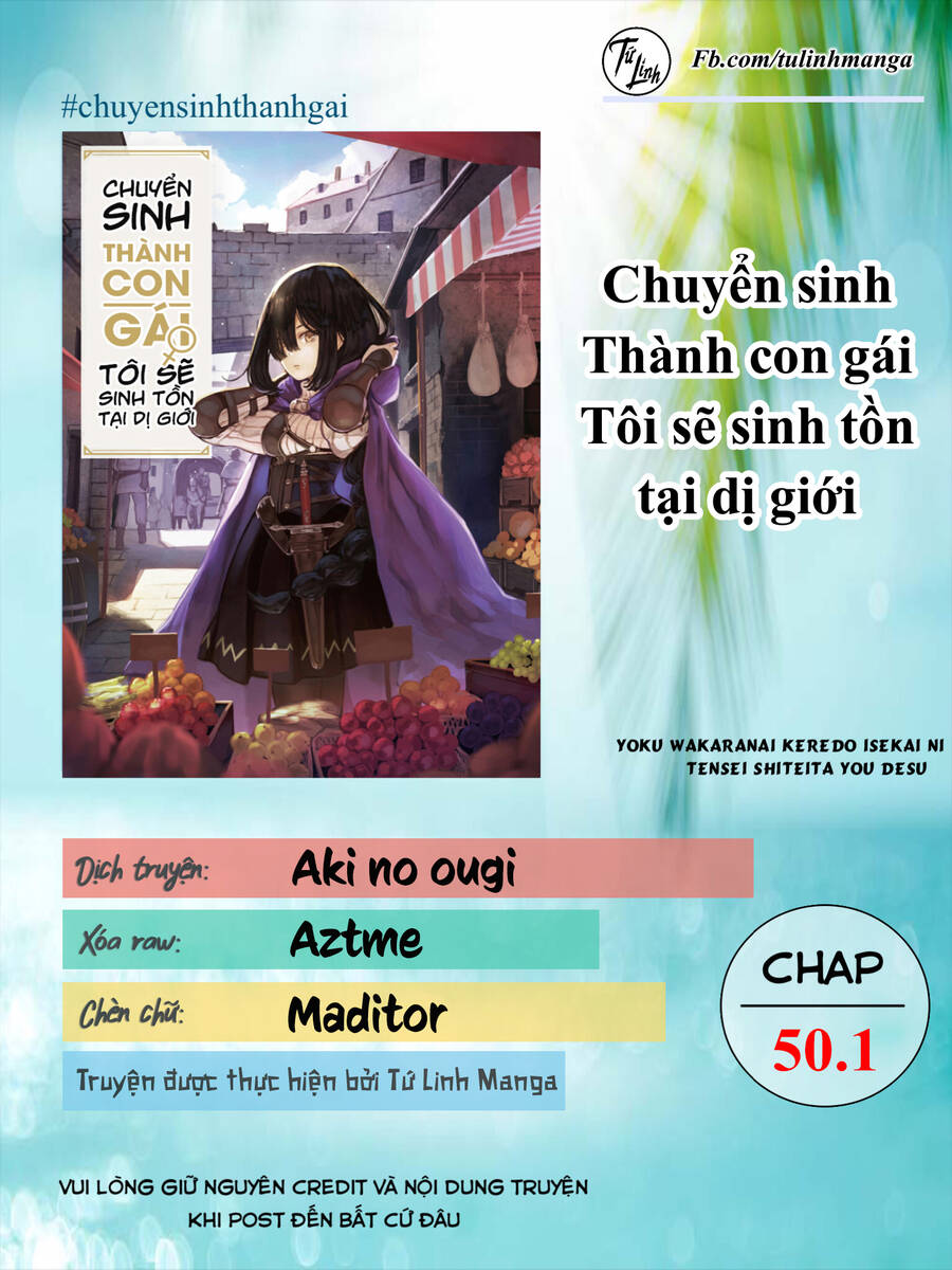 Chuyển Sinh Thành Con Gái, Tôi Sẽ Sinh Tồn Tại Dị Giới Chapter 50.1 - 2
