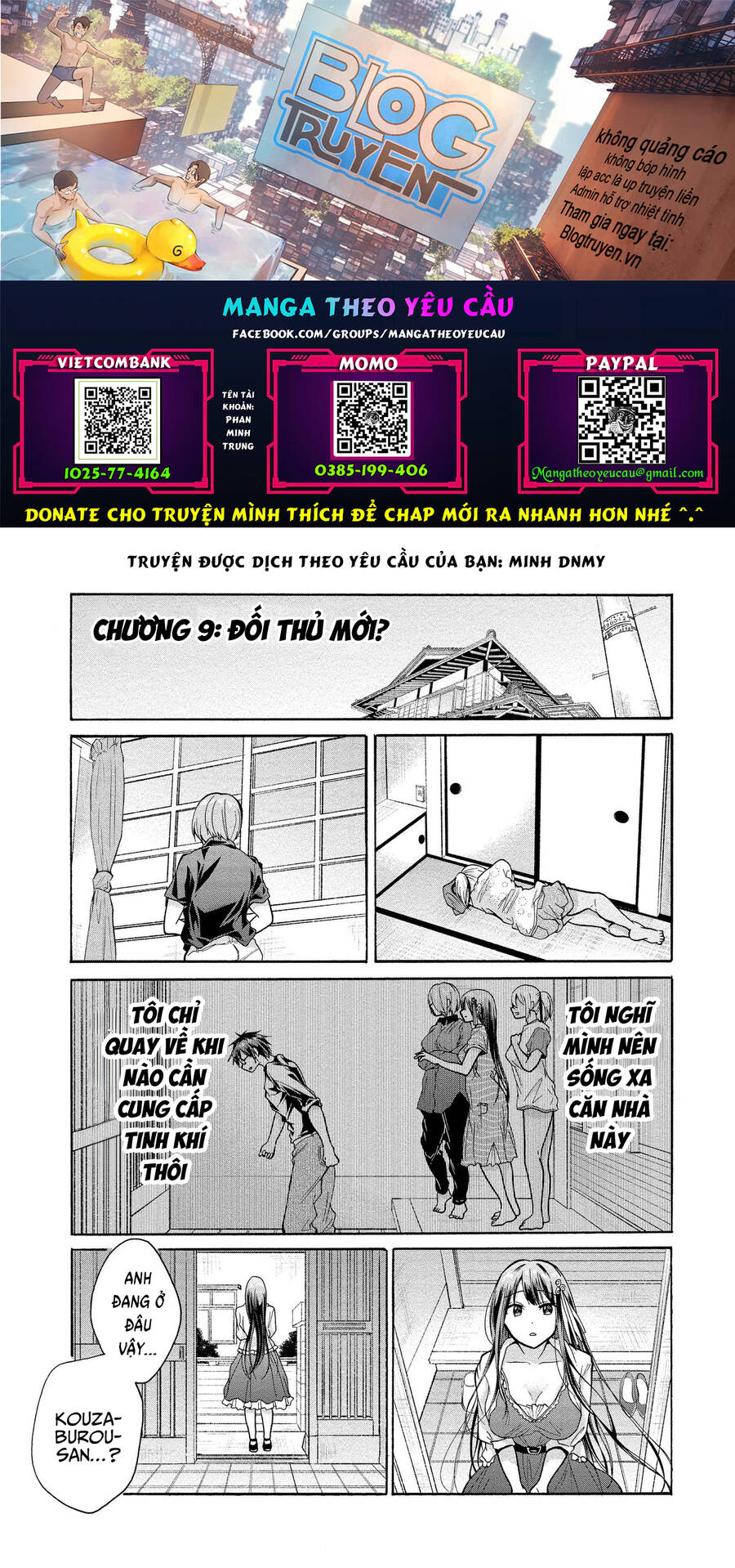 Ba Chị Em Nhà Này Đang Cố Quyến Rũ Tôi!! Chapter 9 - 1