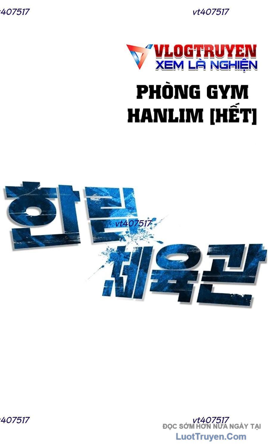 Phòng Gym Hanlim Chapter 247 - 274