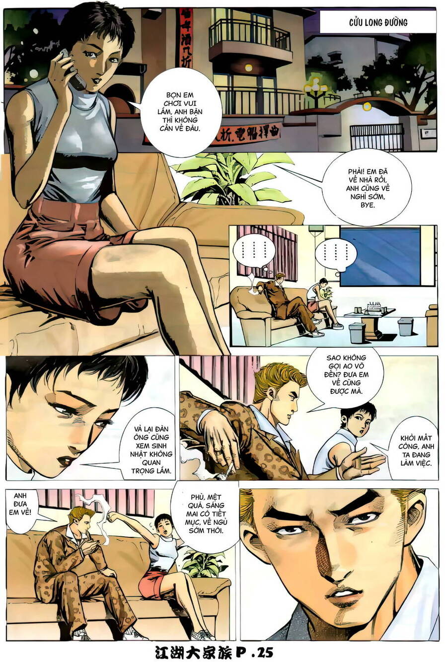 Giang Hồ Đại Gia Tộc Chapter 21 - 23