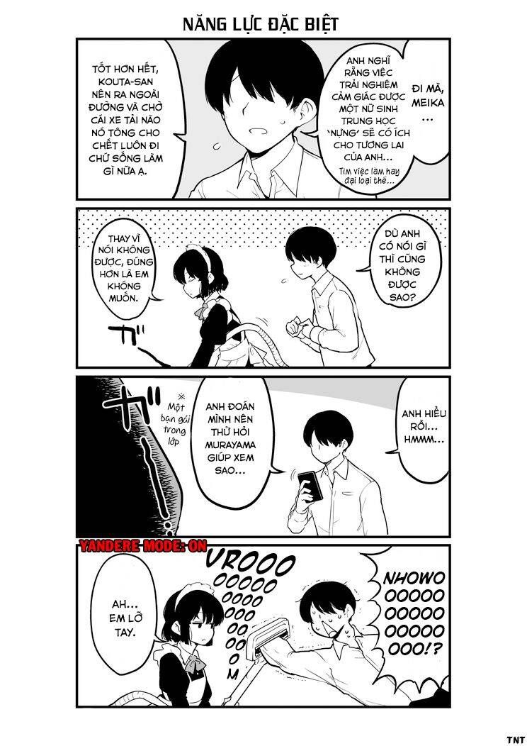 Meika-San Can't Conceal Her Emotions Chapter 3.5 - 4