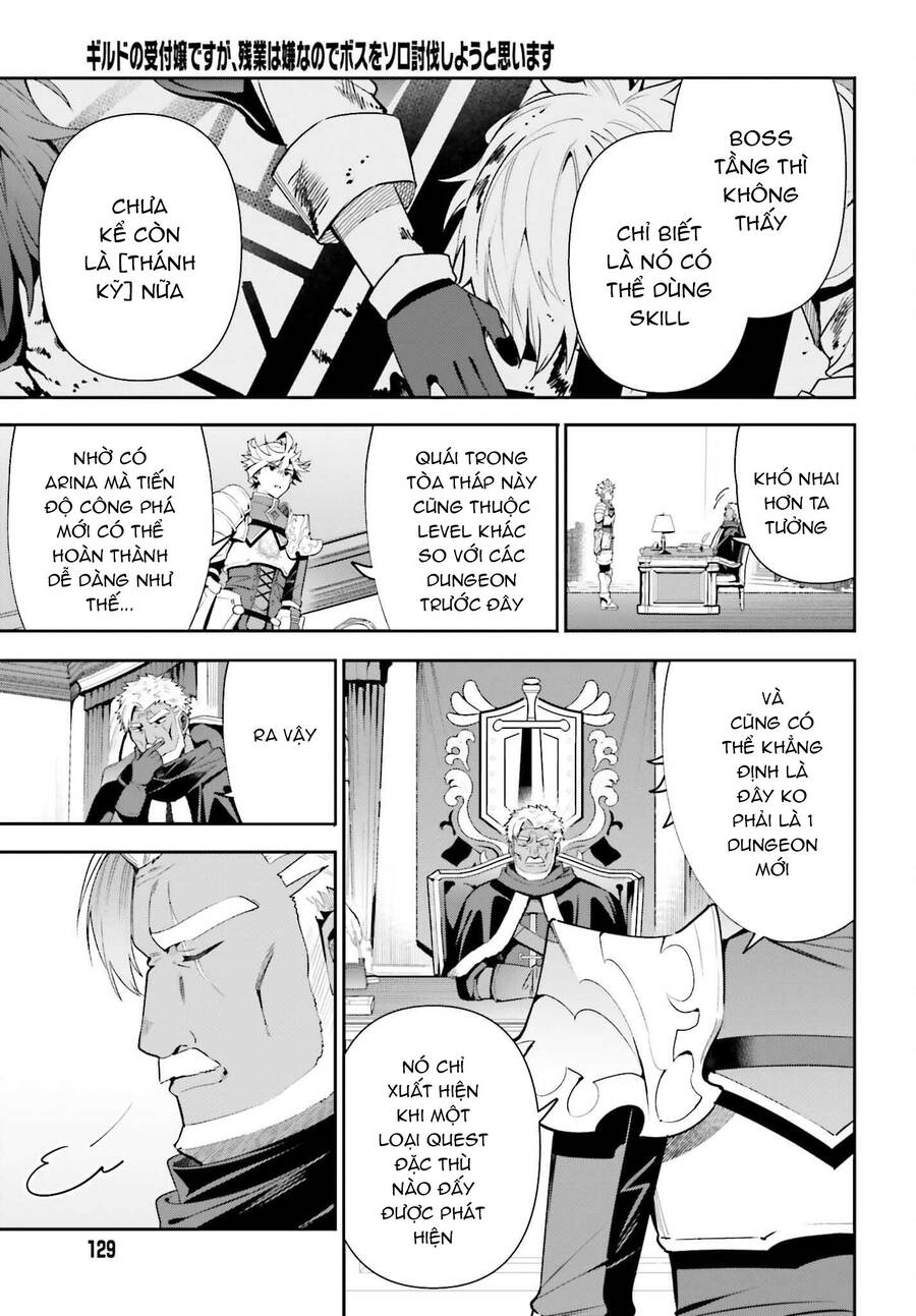 Guild No Uketsukejou Desu Ga, Zangyou Wa Iya Nanode Boss Wo Solo Toubatsu Shiyou To Omoimasu Chapter 14 - 4