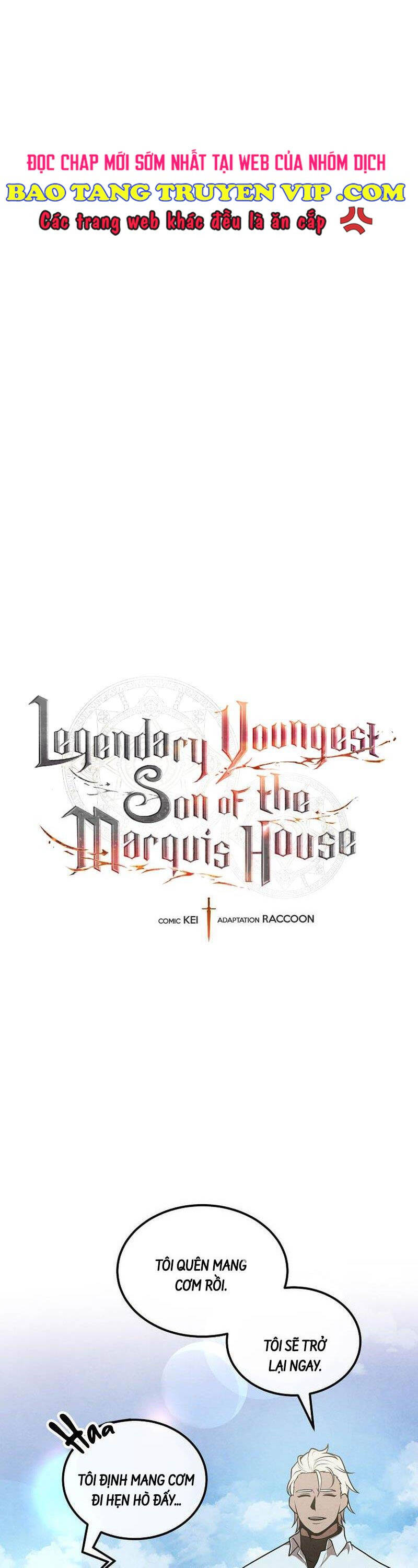 Con Trai Út Huyền Thoại Nhà Hầu Tước Chapter 110 - 1