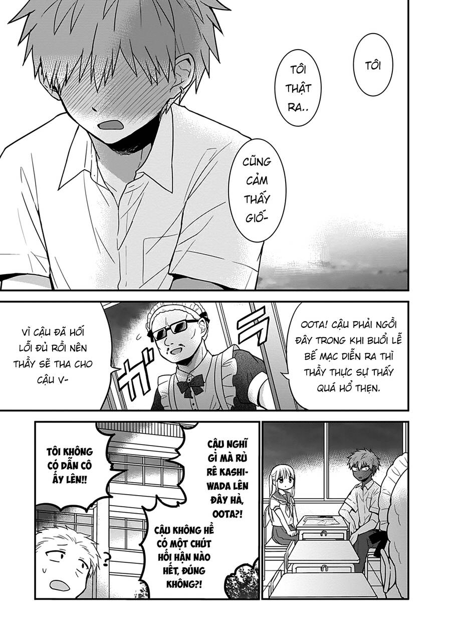 Kao Ni Denai Kashiwada-San To Kao Ni Deru Oota-Kun Chapter 45 - 12